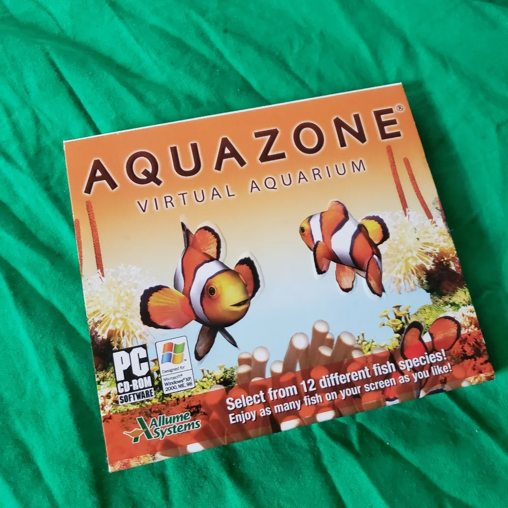 Allume Systems Aquazone Virtual Aquarium PC CDROM